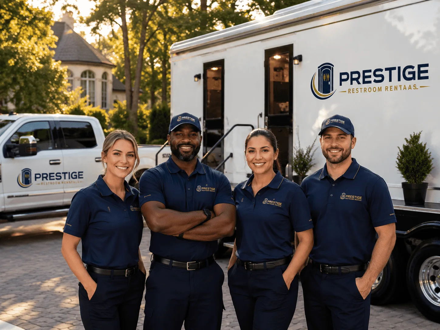 Trusted Luxury Portable Restrooms company in Castalia, NC